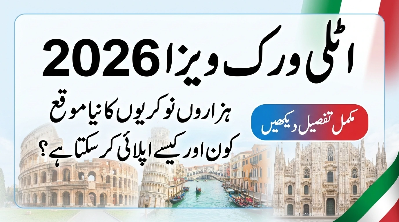 Italy Work Visa & Work Permit 2026 March Requirements, Online Application Process and Latest Update