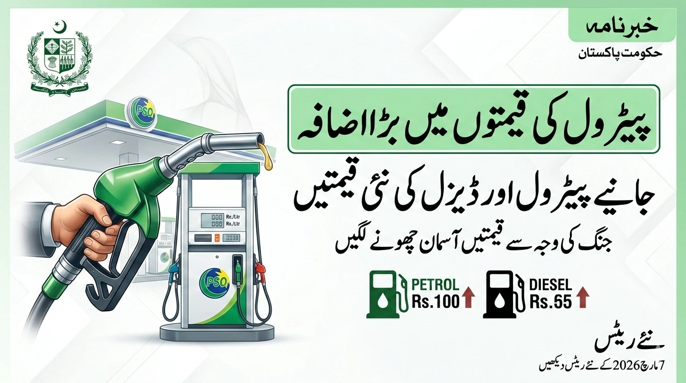 Petrol and Diesel Prices in Pakistan Increased today March 07, 2026 ...