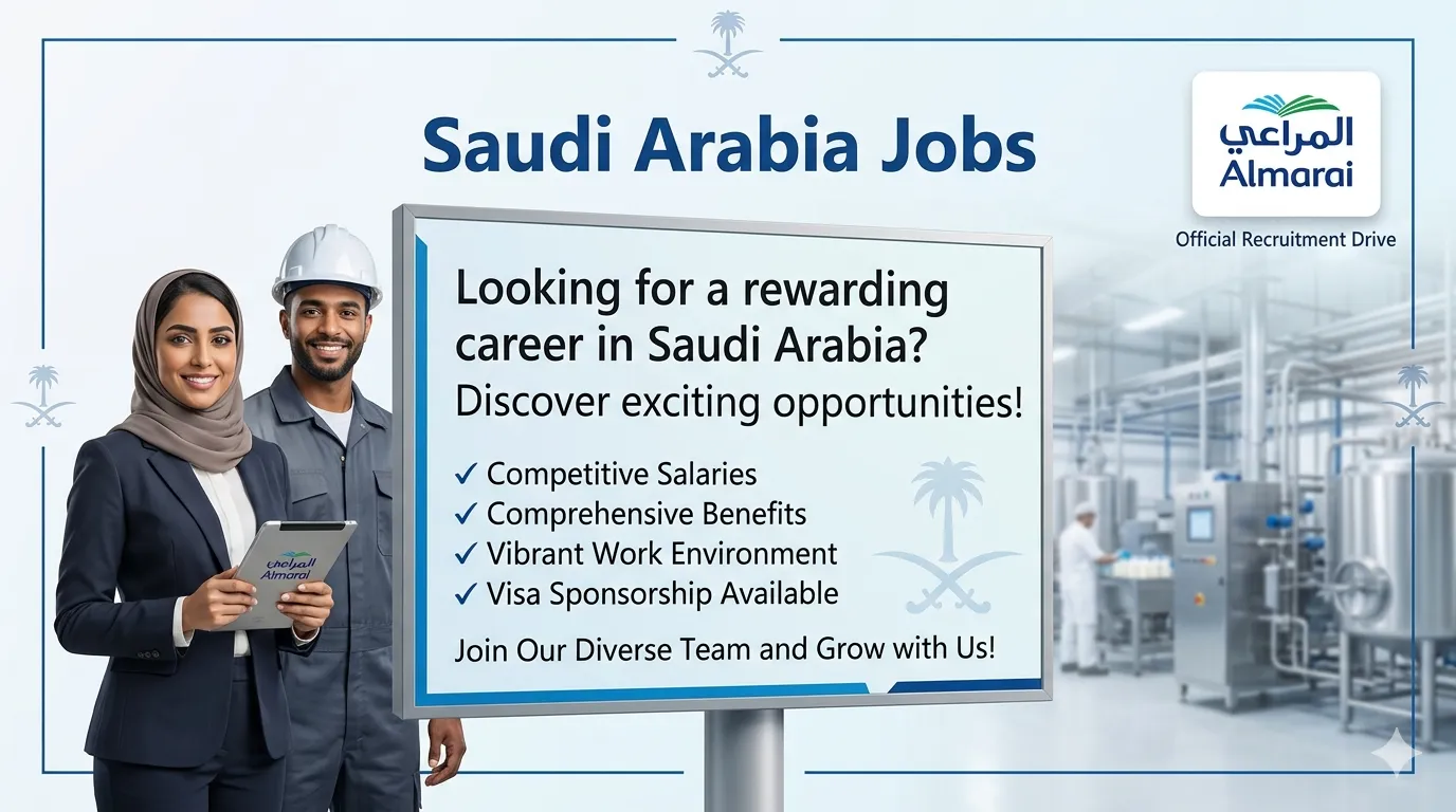 Almarai Jobs in Saudi Arabia
