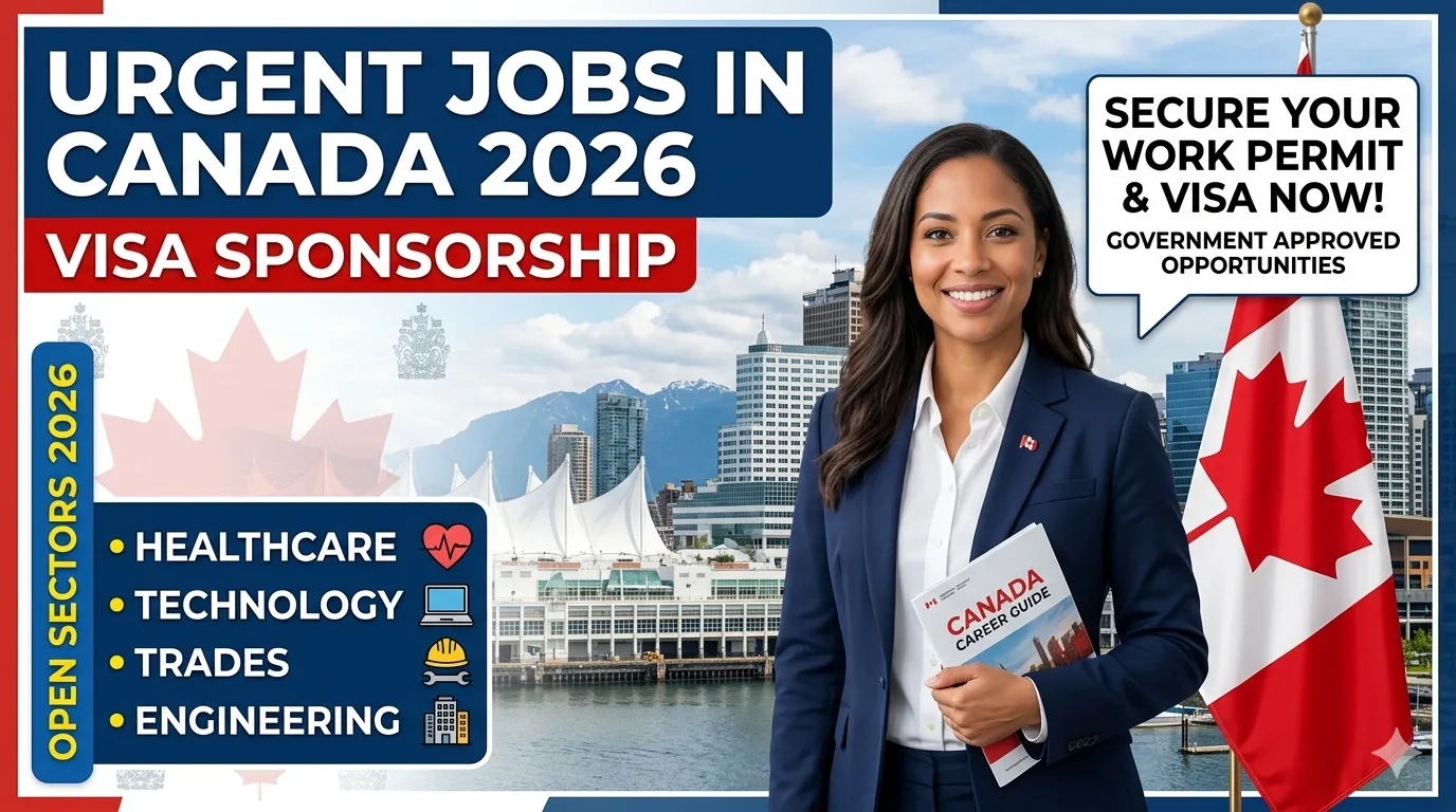 Canada Urgent Jobs with Visa Sponsorship