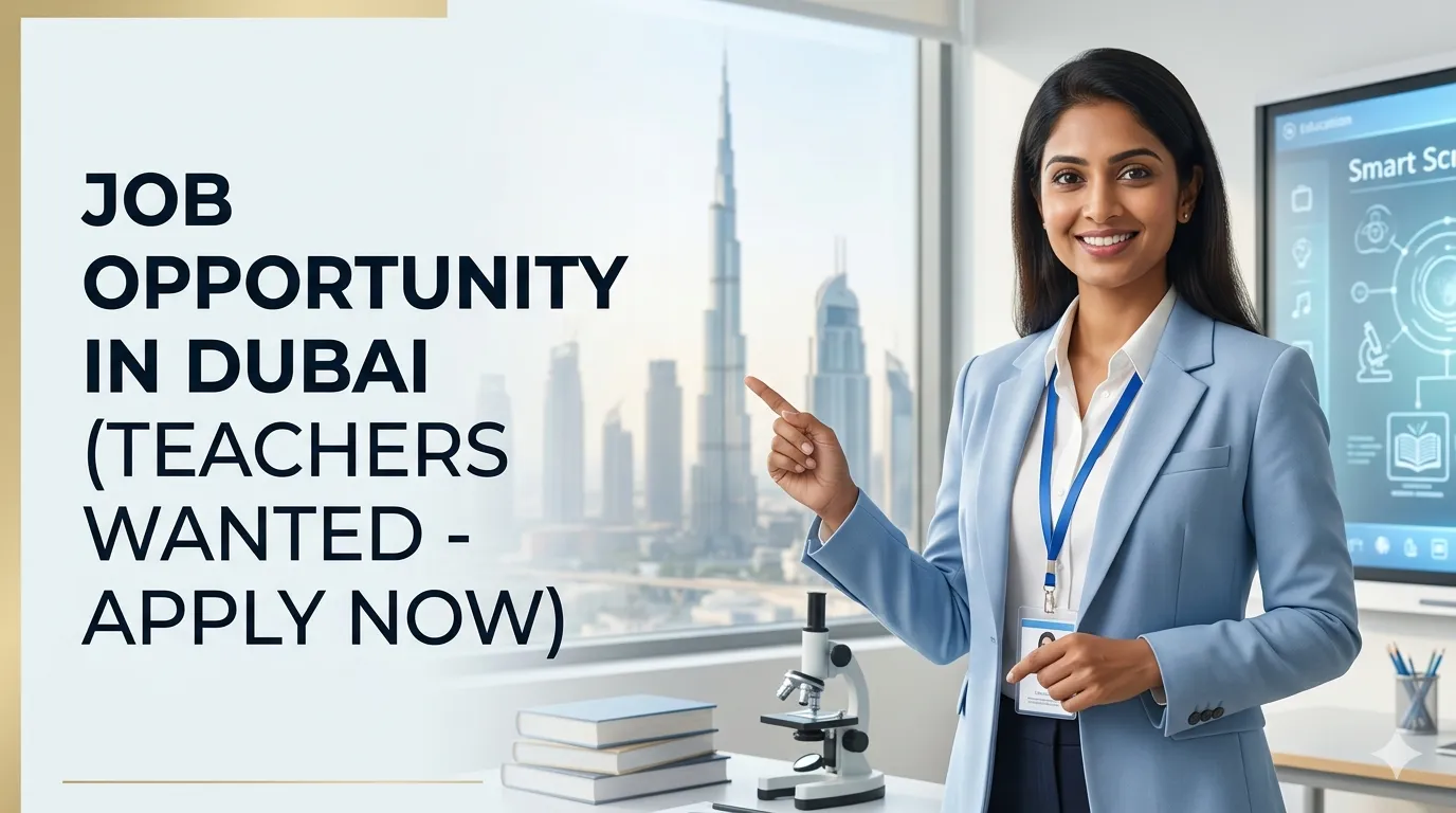Dubai Science Teacher Jobs