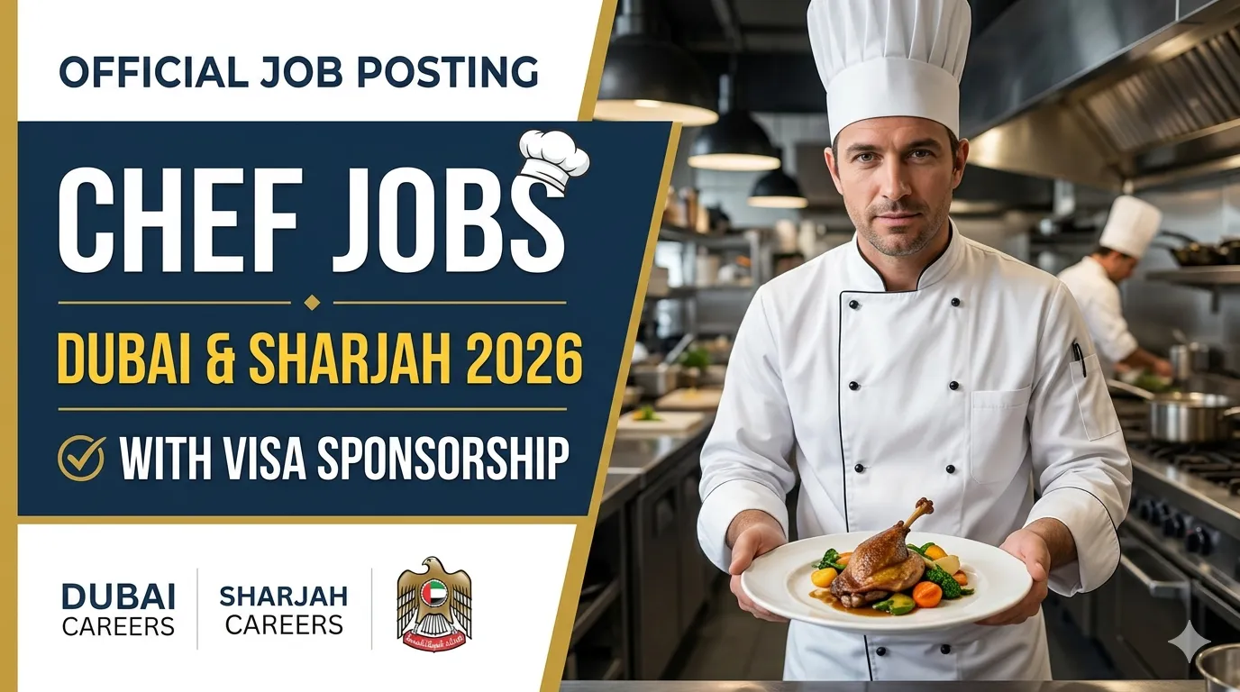Dubai & Sharjah Chef Jobs