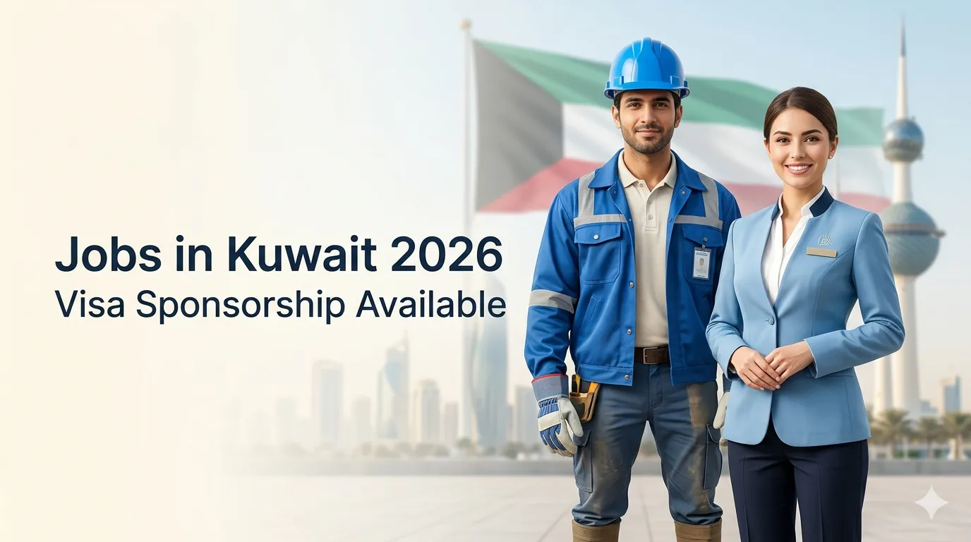 Kuwait Unskilled Jobs with Visa Sponsorship