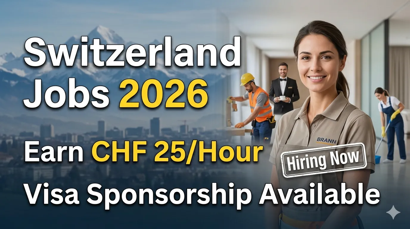 Unskilled Jobs in Switzerland