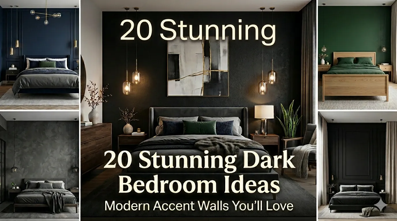 20 Dark Bedroom Ideas