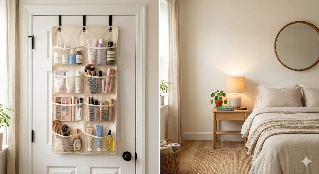 Use Over-the-Door Organizers
