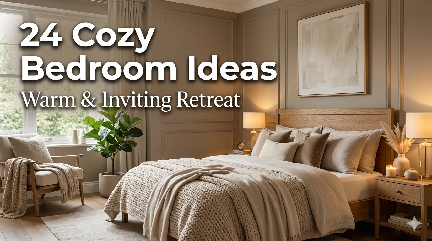 24 Cozy Bedroom Ideas