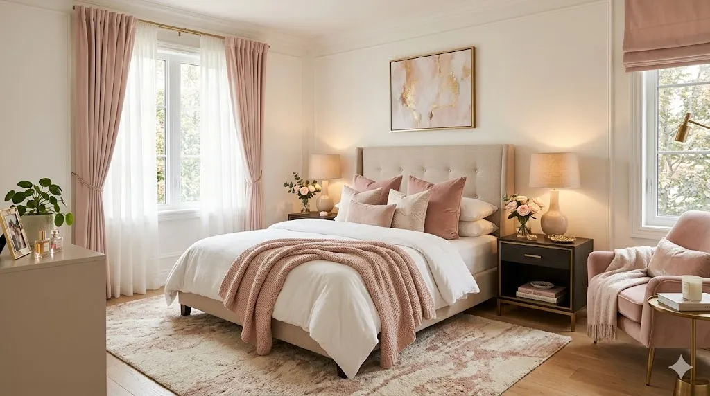 Add Soft Pink Accents