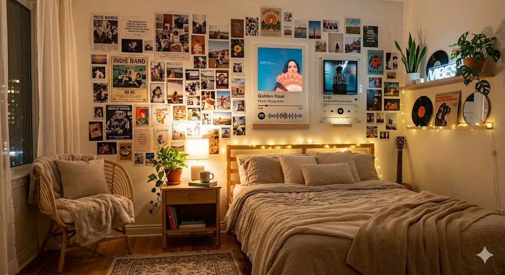 Spotify Glass Art Display
