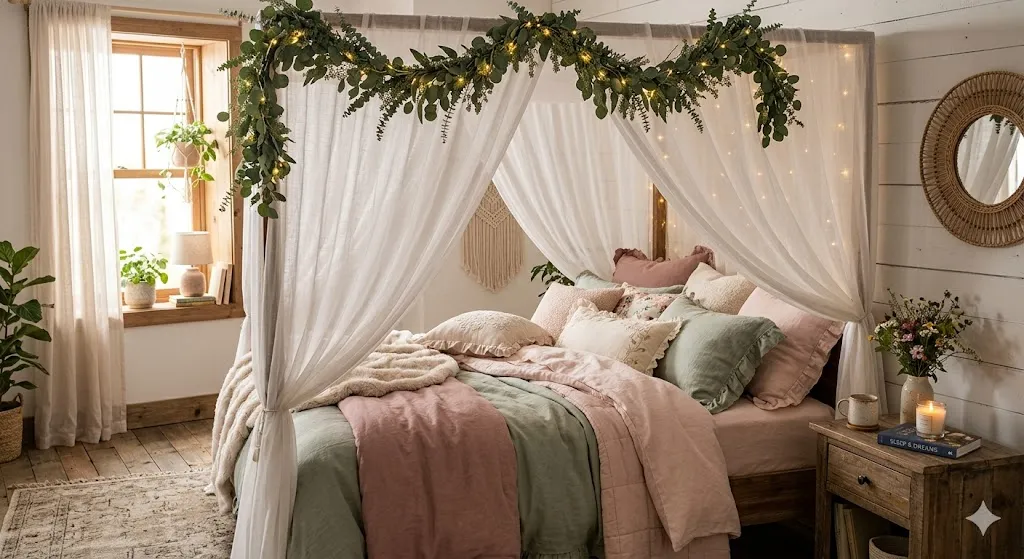 Dreamy Canopy and Garland