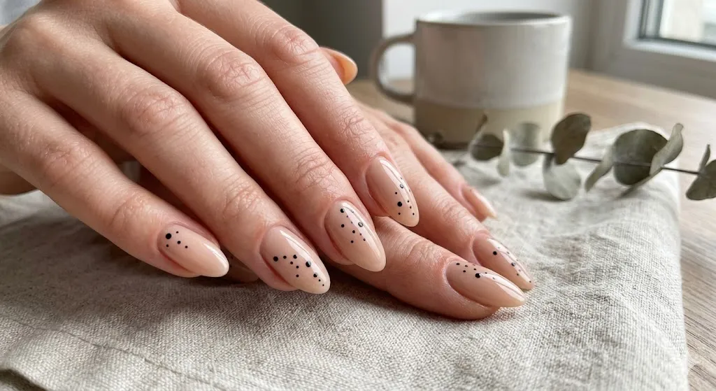 Minimal Abstract Dot Nails