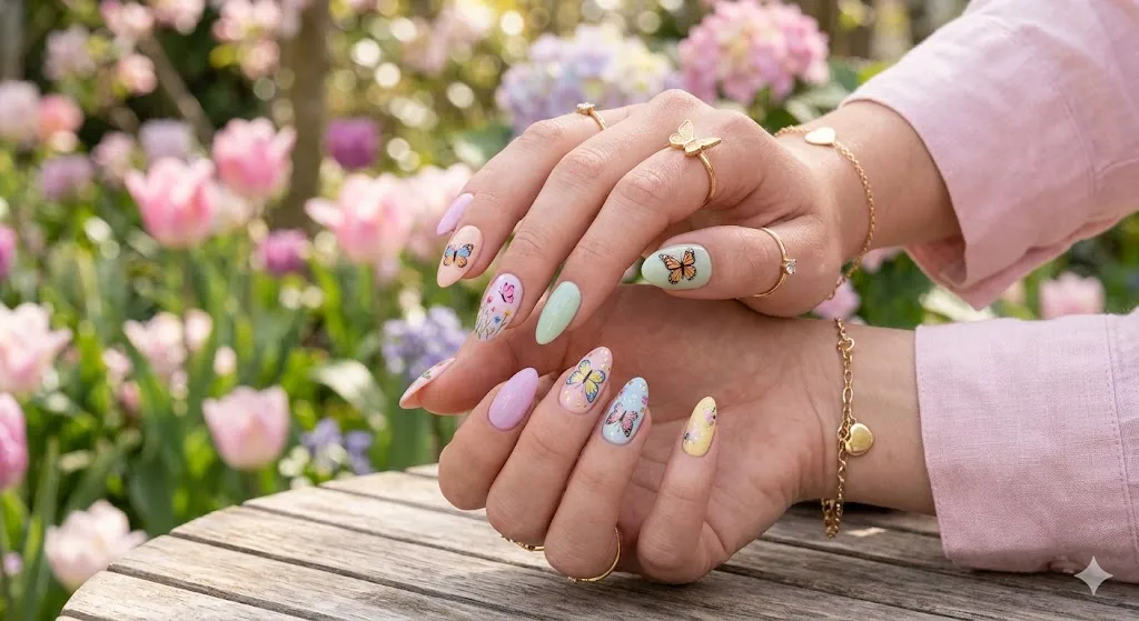 Butterfly Nail Art