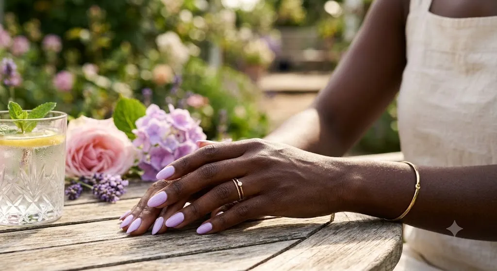Pastel Lilac Dream Nails