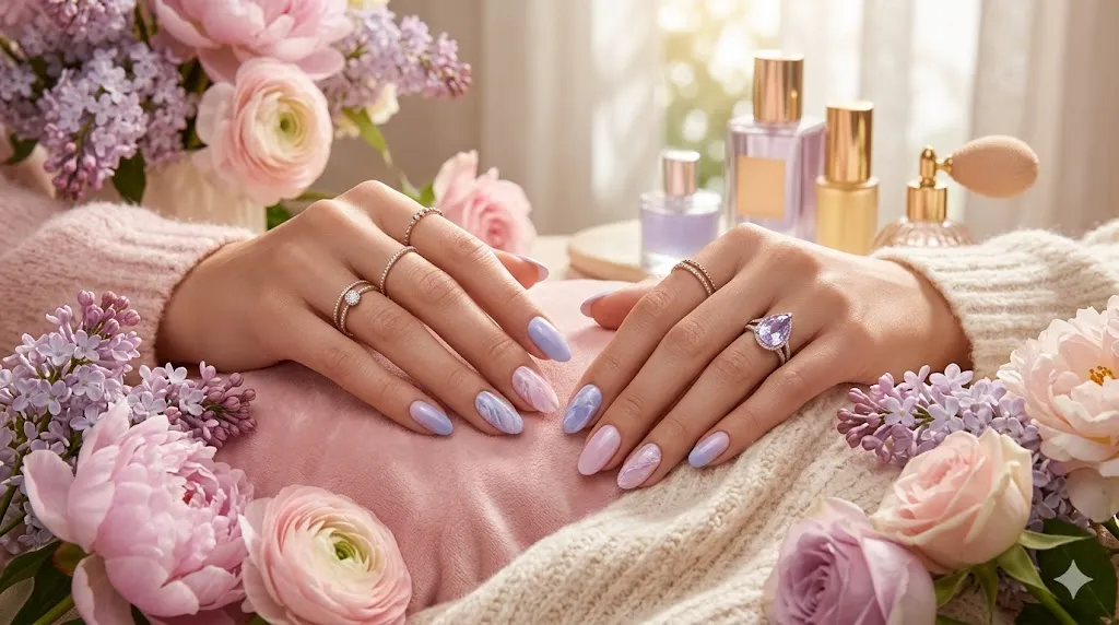 Pastel Gel Nails