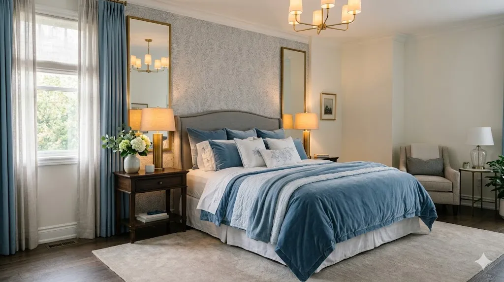 Decorate with Calming Blue Tones