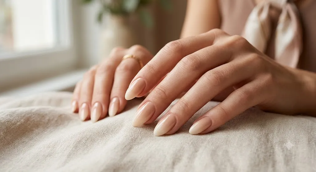 Nude Ombre Nails