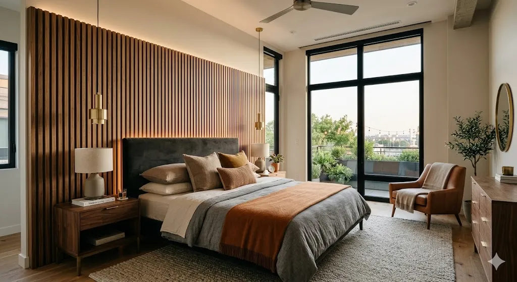 Wooden Accent Wall