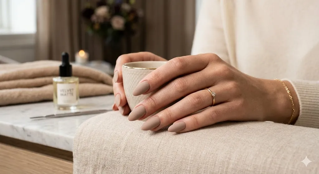 Matte Gel Nails
