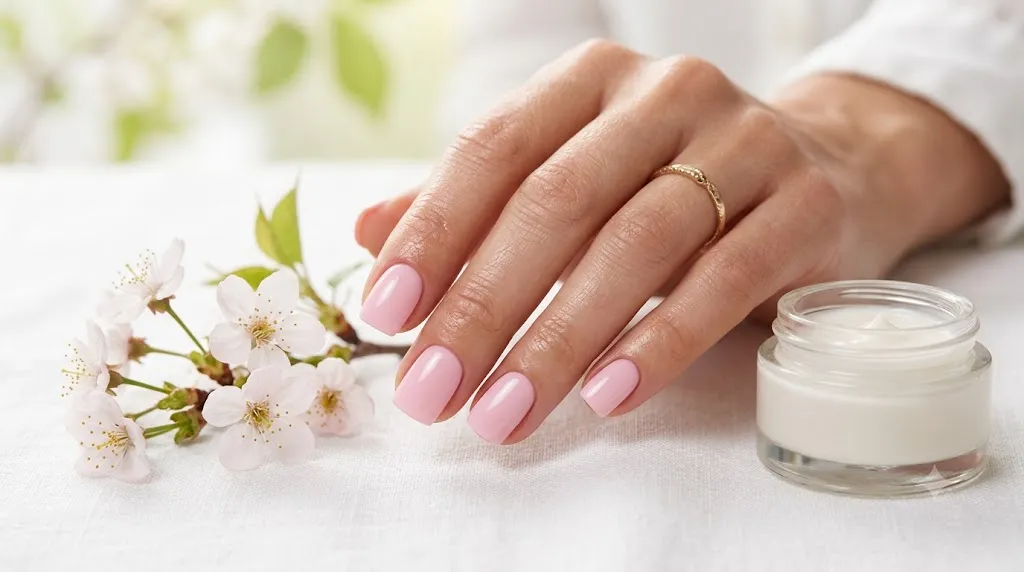 Pastel Pink Nails