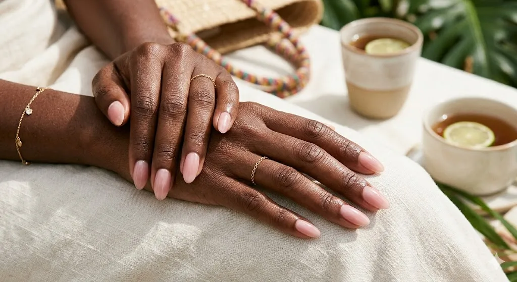 Soft Pink Nude Nails