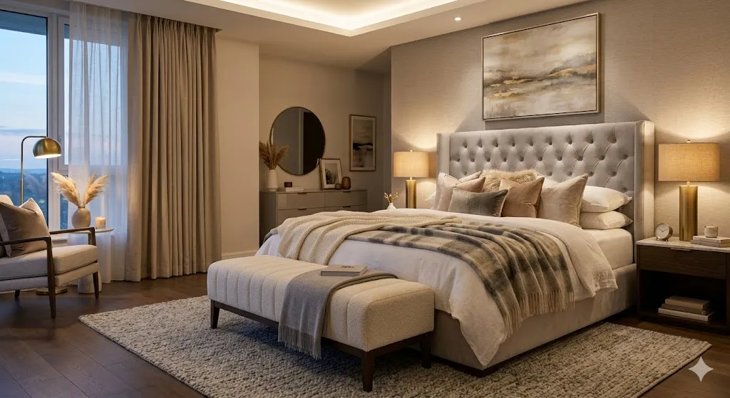 Add a Bench at the Foot of the Bed