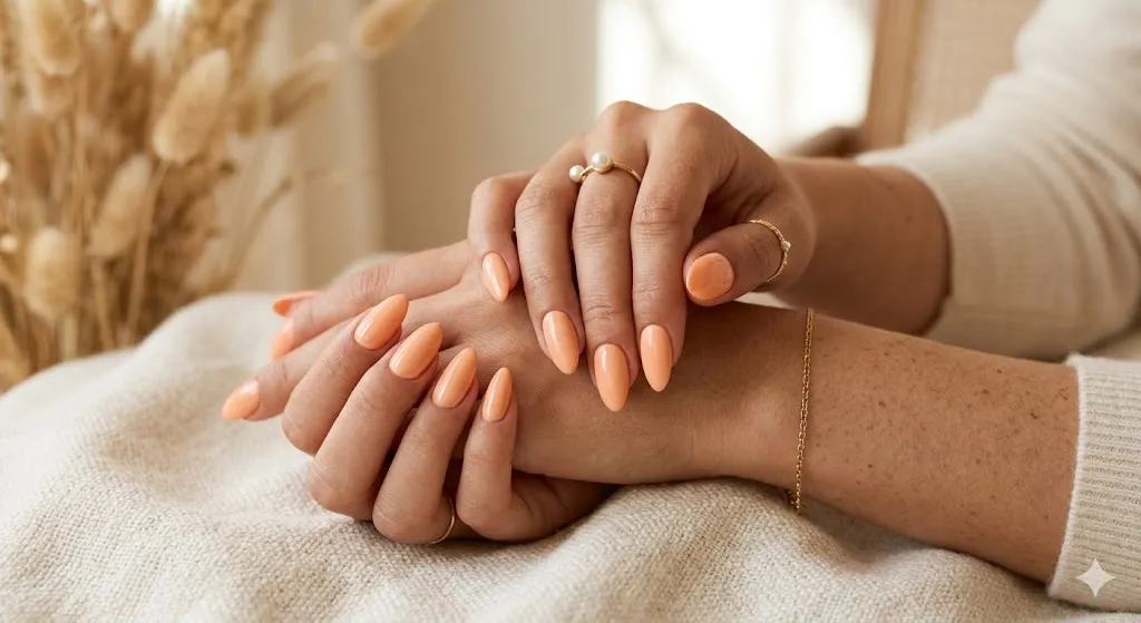 Neon Almond Nails