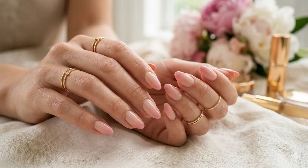 Almond Ombre Nails