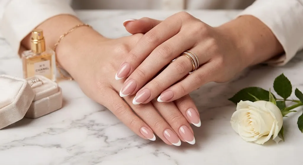 Nude French Tips