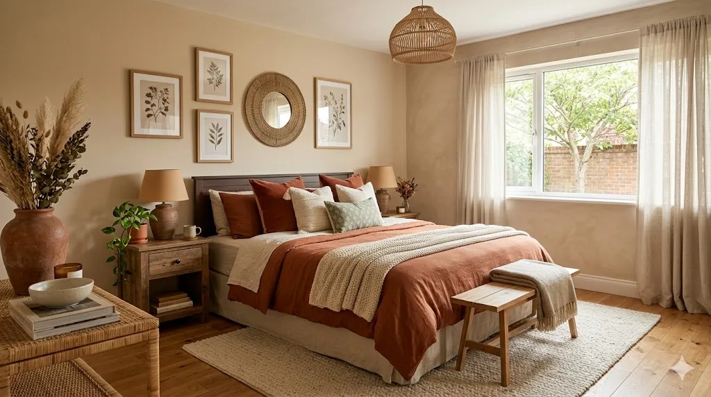 Use Warm Earth-Tone Colors