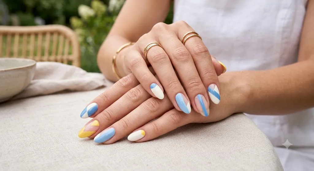 Negative Space Nails