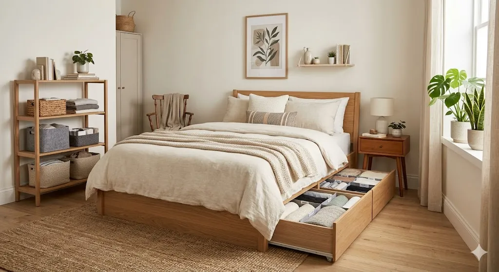 Use Under-Bed Storage