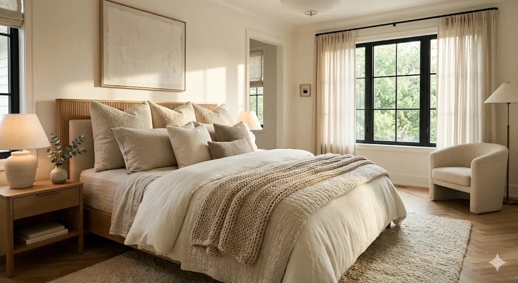 Add Oversized Euro Pillows