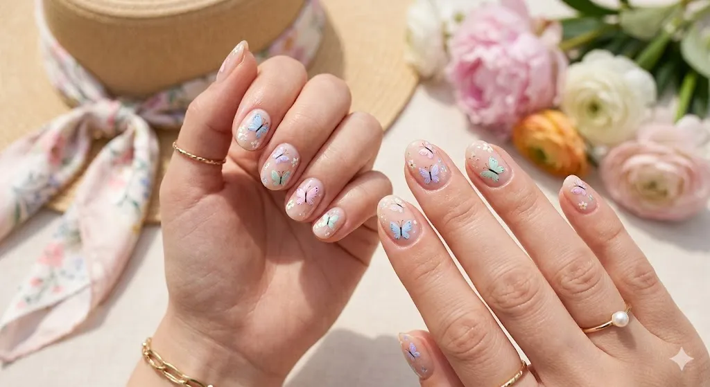 Butterfly Nail Art