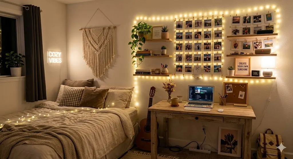 LED Photo Grid Wall