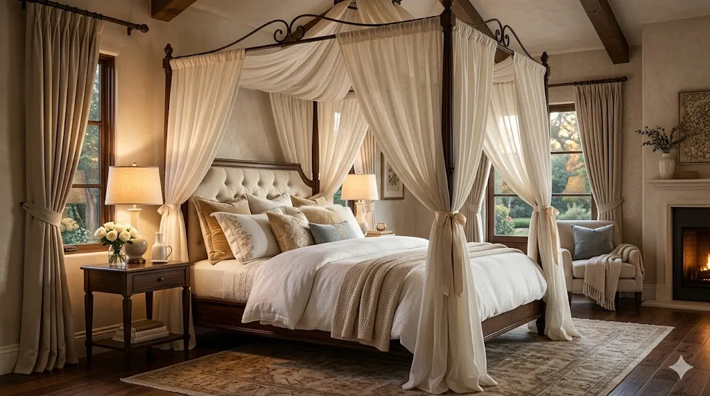 Install a Canopy Bed