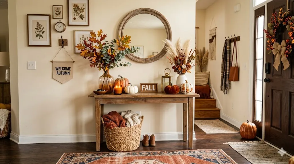 Refresh Your Entryway with Seasonal Decor