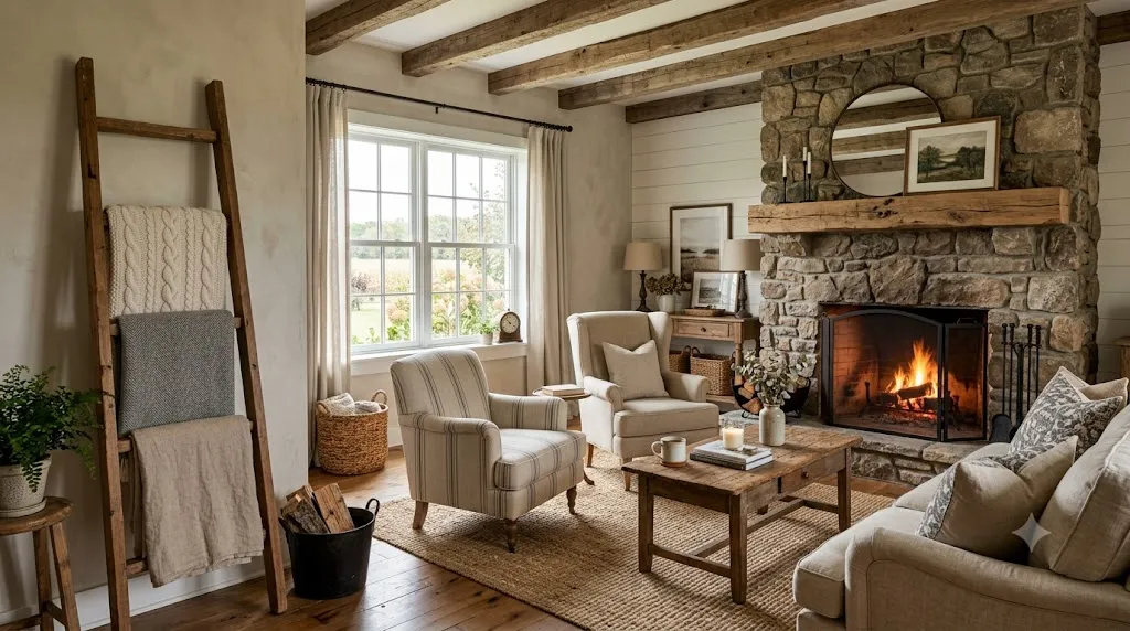 Use Decorative Wooden Ladders