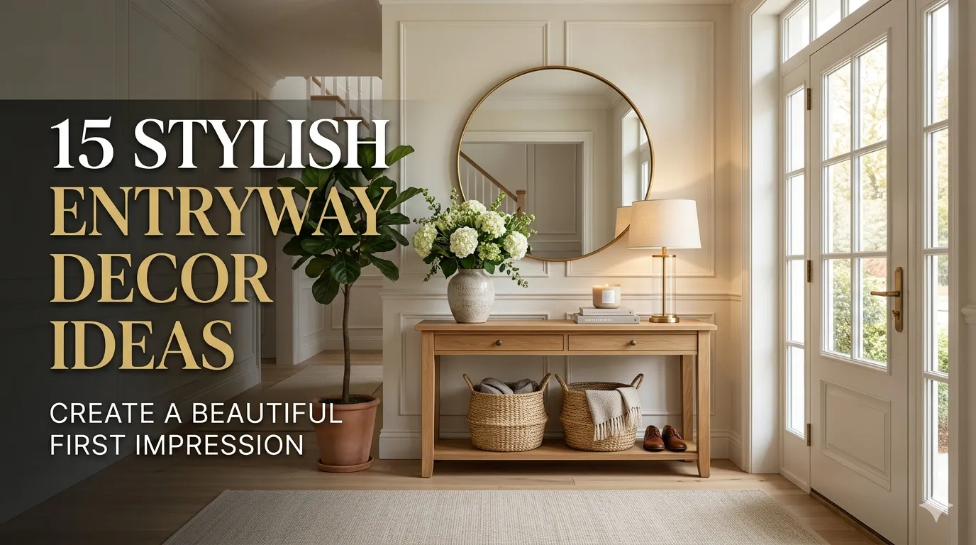 15 Stylish Entryway Decor Ideas