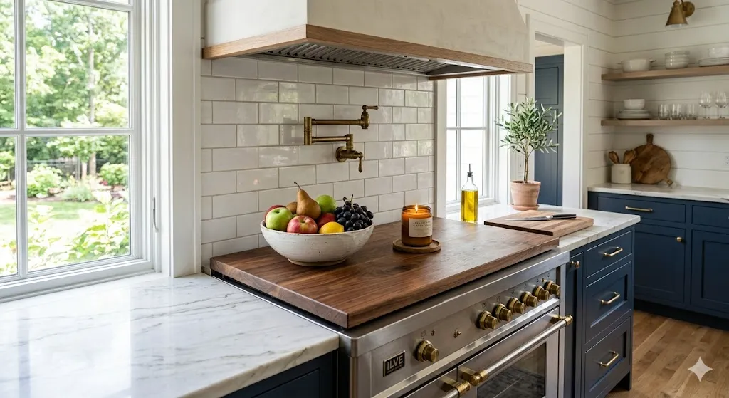 Use a Stylish Stove Cover