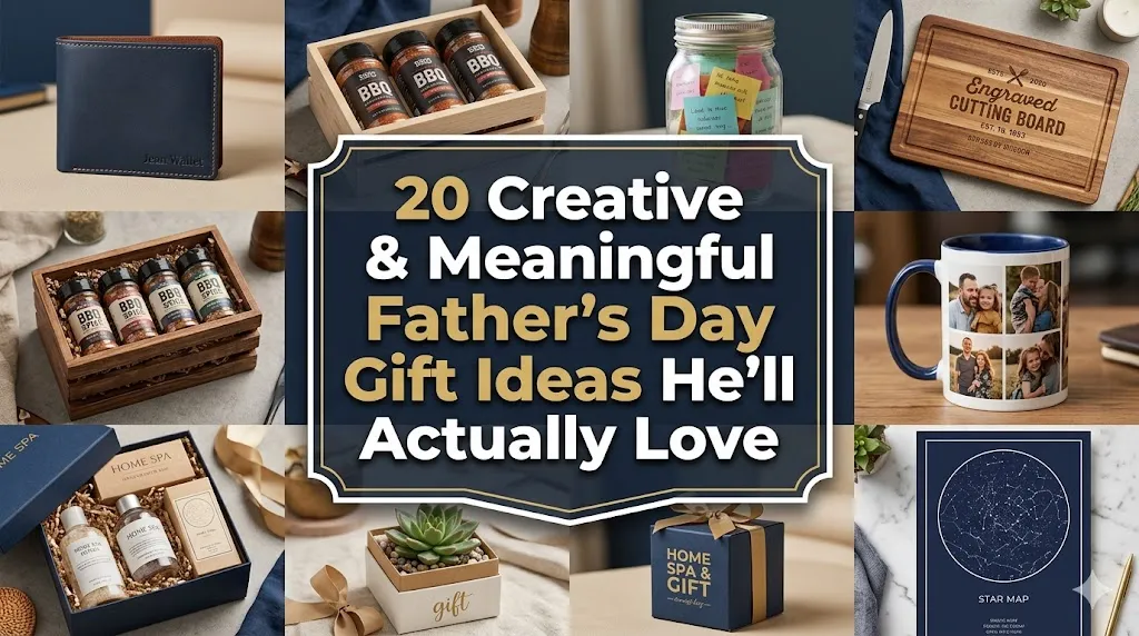 20 Father’s Day Gift Ideas He’ll Actually Love (Creative & Meaningful Ideas)