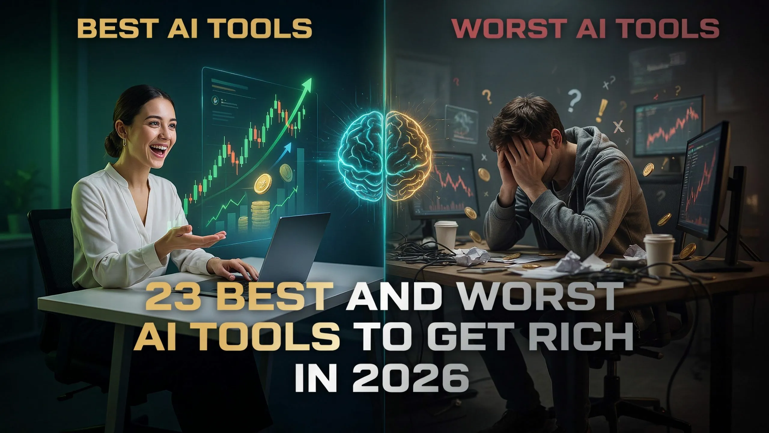 23 Best and Worst AI Tools to Get Rich in 2026