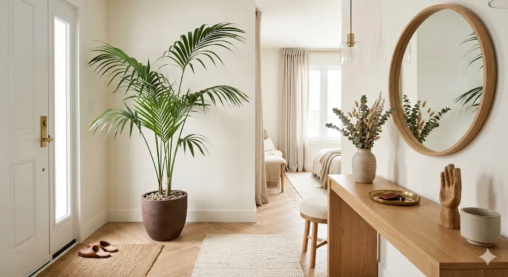 Add Tall Indoor Plants for Height and Freshness