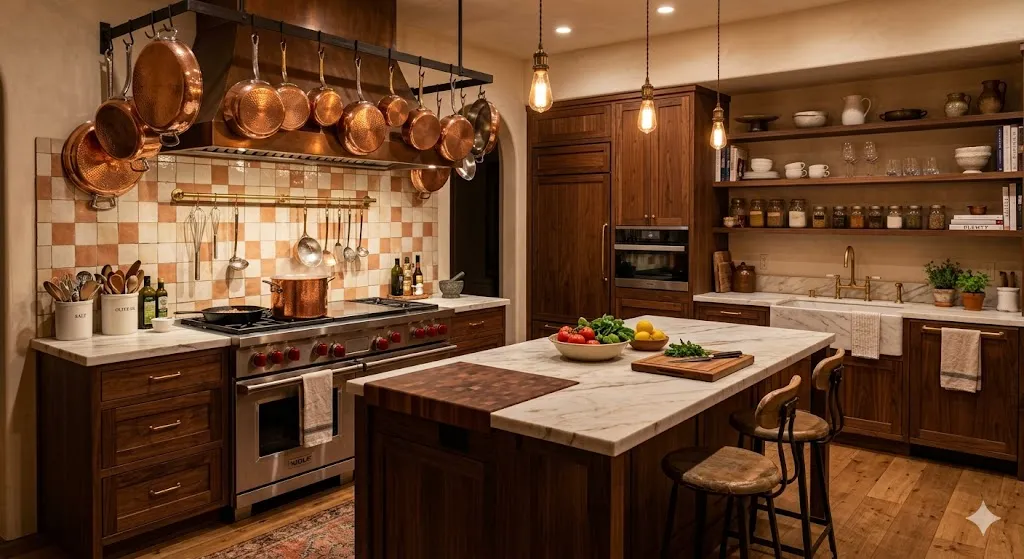 Install a Hanging Pot Rack