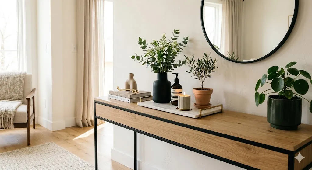 Use Decorative Trays for Organization