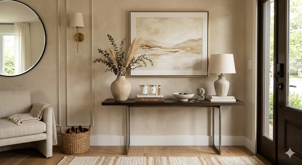 Style a Beautiful Console Table