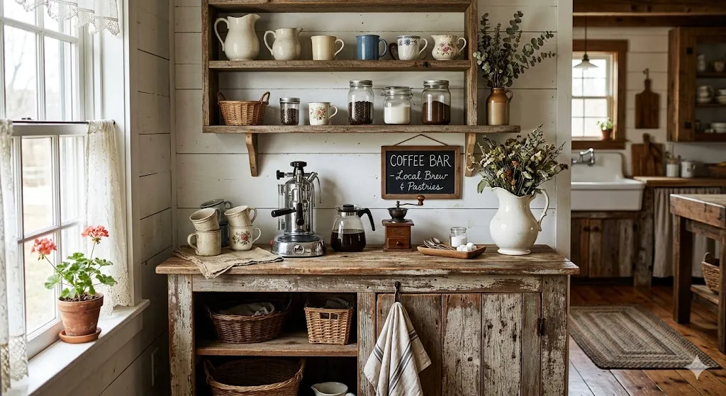 Mix Farmhouse and Vintage Decor