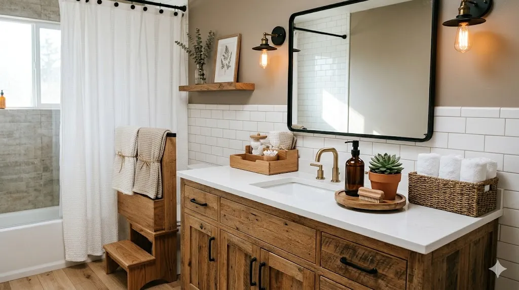 Decorate With Natural Wood Accents