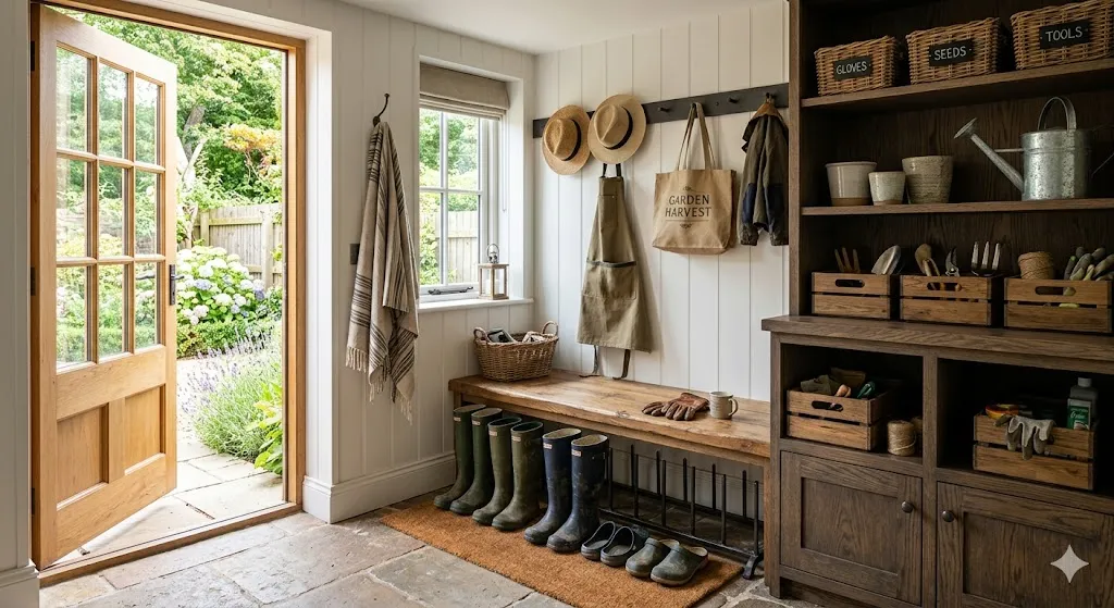 Garden Entry Mudroom