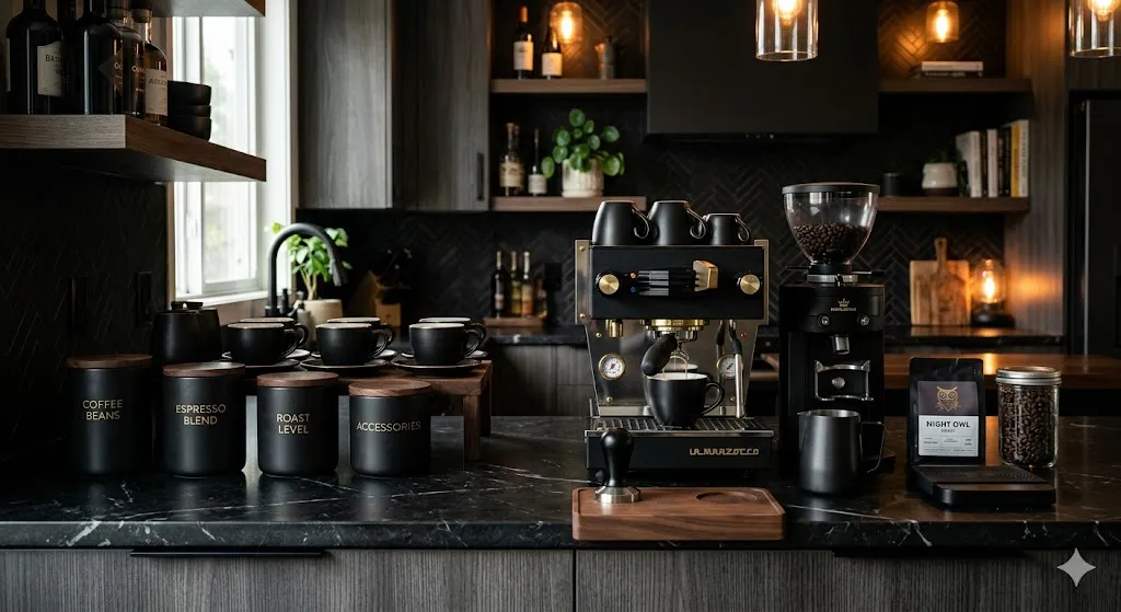 Use Black Accents for a Luxury Look