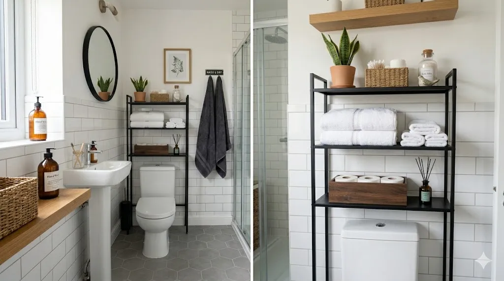 Over-the-Toilet Storage Rack